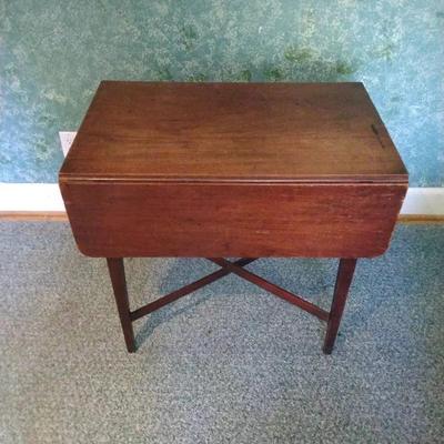 Drop Leaf Table With Drawer