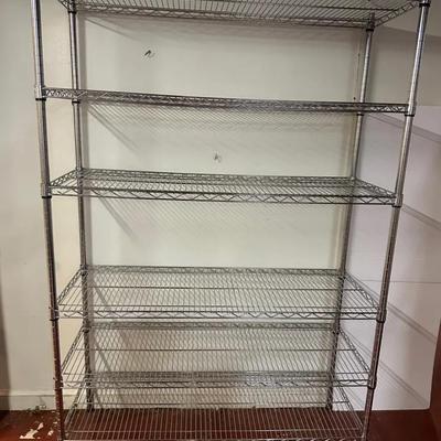 Adjustable Six Shelves Unit