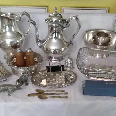 Silver Plated Dinnerware 