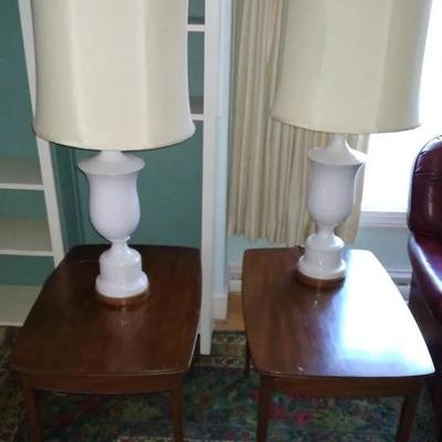 Henkel-Harris Mahogany End Tables