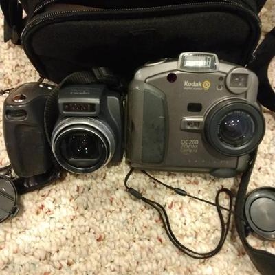 Kodak Slide Projector And Digital Cameras
