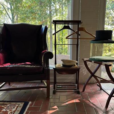 Imperial Leather Furniture Leather Chair, Marine Corps Officer Cover And More