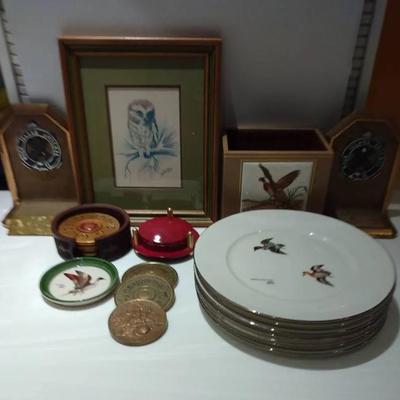 Lynn Bogue Hunt Collectable Plates, Remington Coasters, And More!