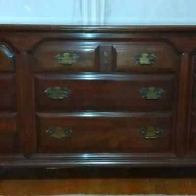 Willett Cherry Wood Dresser