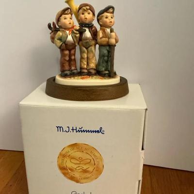 Goebel Hummel Traveling Trio with Original Box