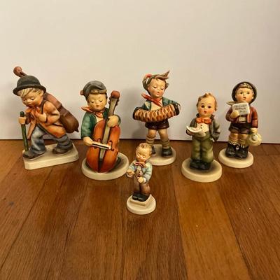 Goebel Hummel Figurines Mix Music Lot Of Six