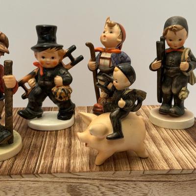 Hummel Mix Lot Chimney Sweep, Little Hiker Lot of Five