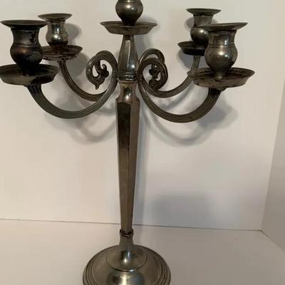 International Silver Company Silverplated Candlelabra 