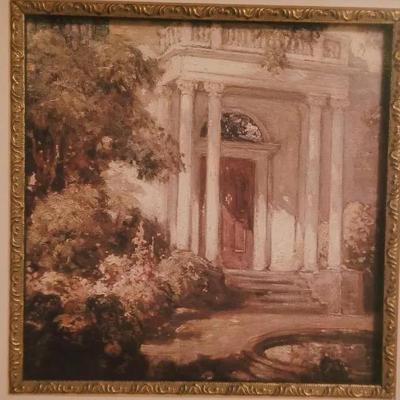 Beautiful Doorway Framed Art