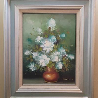 Framed Art Floral by Robert Cox
