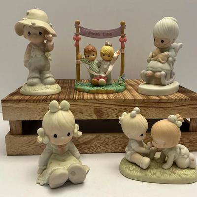 Precious Moments  Lot Of Five