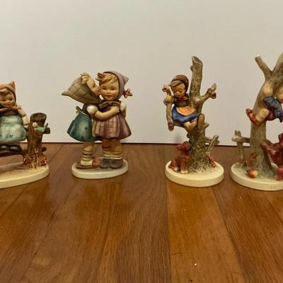 Goebel M L Hummel Mix Lot Of 4 Figurines