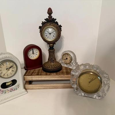 Mixed Lot Of Clocks