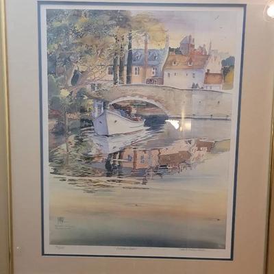 Bartz "Autumn Comes" Framed Print Art