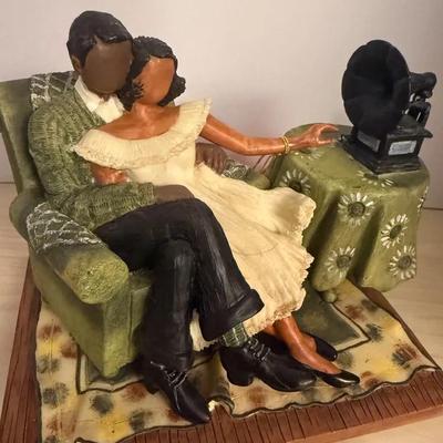 Vintage Annie Lee LOVE SONG Sass n Class African American Figurine 1999Vintage