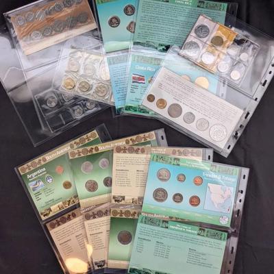 10 Uncirculated Foreign Coin Sets