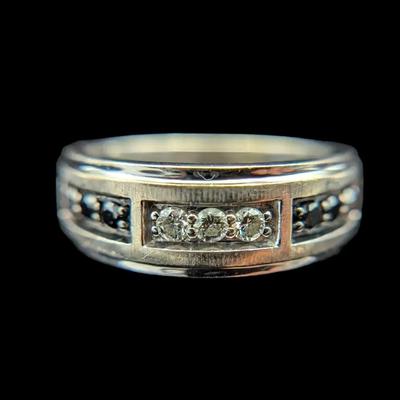 14K White Gold Diamond Band, NAGL #1224518