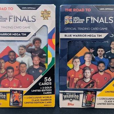 2 Topps Sealed/Factory New Soccer Card Boxes