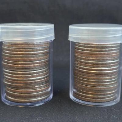 2 Rolls, 40 Eisenhower Dollars