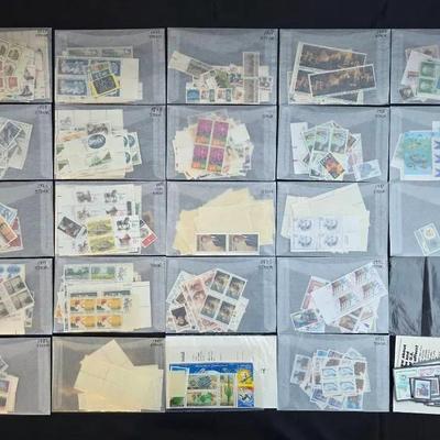Large Amount of New & Unused US Stamps, Over $150 Face Value