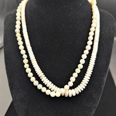2 Necklaces with Australian Crystal Beads 