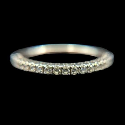 14K White Gold Diamond Band, NAGL #1224529