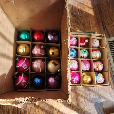 Vintage Christmas Ornaments #1