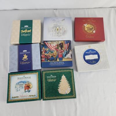 White House Christmas Ornaments 