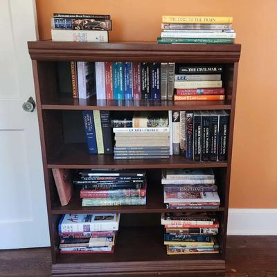 Bookshelf With Books 