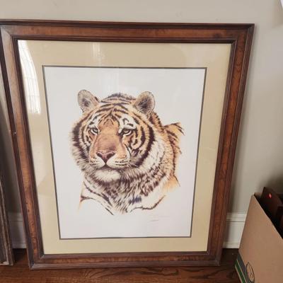 Tiger Print by Guy Coheleach