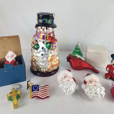 Modern Glass Ornaments