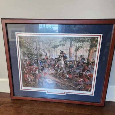 The Battle Of Cowpens By Don Troiani 