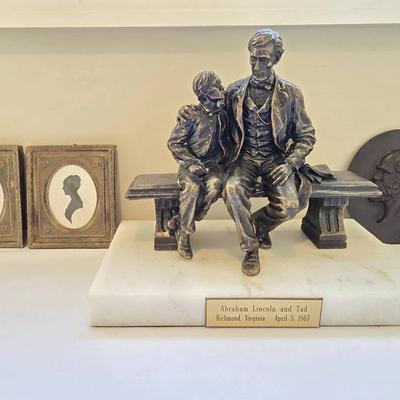 Lincoln And Tad Statue & More