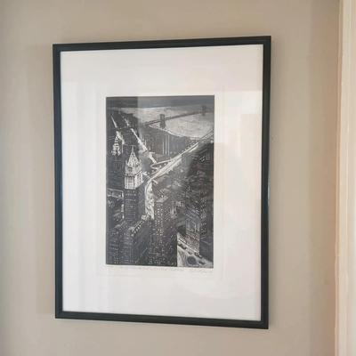 View Of Woolworth Building Print