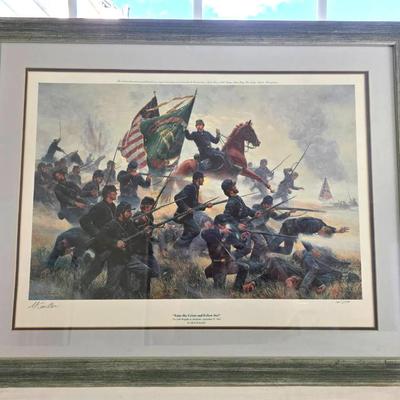 "Raise The Colors And Follow Me" By Mort Künstler