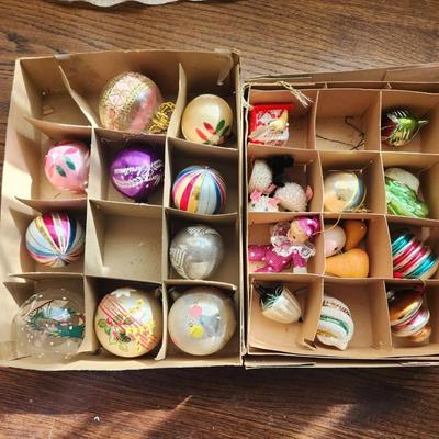 Vintage Christmas Ornaments #2