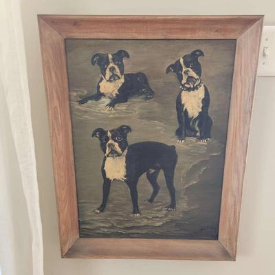 Puppy Portrait Painting