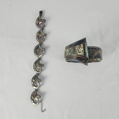 Pair Of Sterling Silver Bracelets