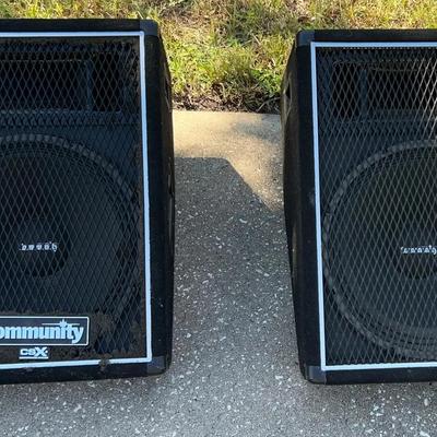 A Pair Of Community CSX Loudspeaker System