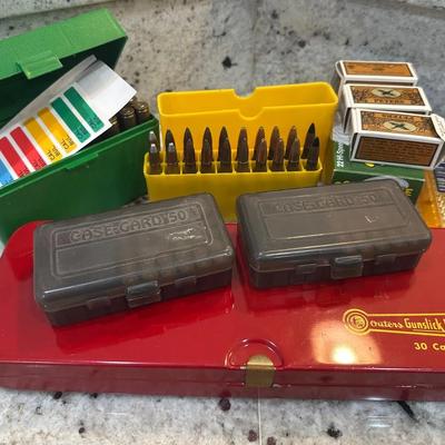 Rifle Ammo Lot - Remington, Peters…