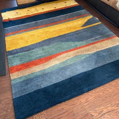 Multicolor Southwestern Style Rug 8’2” X 5’6”