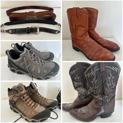 Western Shoes & Belts: Tony Lama, Obōz & More