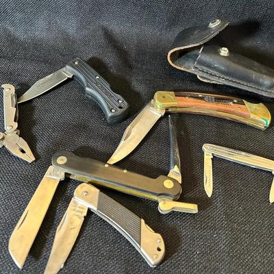 Buck, Schrade, Kershaw Pocket Knives And More 