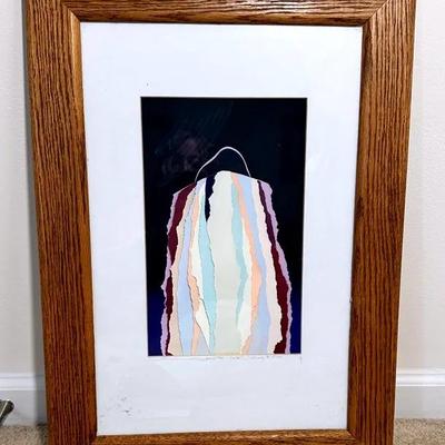 “Desert Collage” Framed Picture 