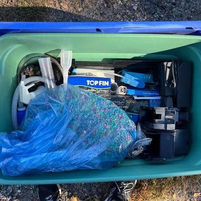 Lot 204: Fish Tank Supplies