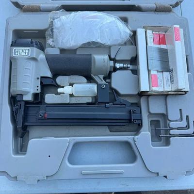 Lot 229: Porter Cable Brad Nailer