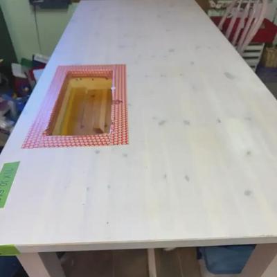 Lot 101:  Craft Table And Chair