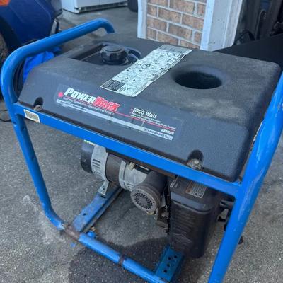 Lot 516: PowerBack 5000-Watt Portable Generator w/ Briggs & Stratton 10HP Engine – Tested