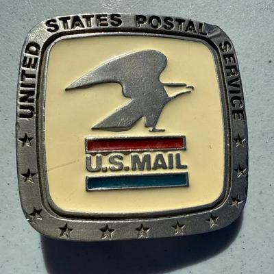 Lot 537: Vintage USPS Belt Buckle