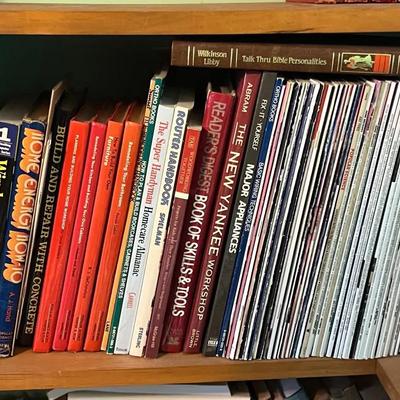 Lot 355: Vintage DIY, Woodworking & Home Repair Book Collection
